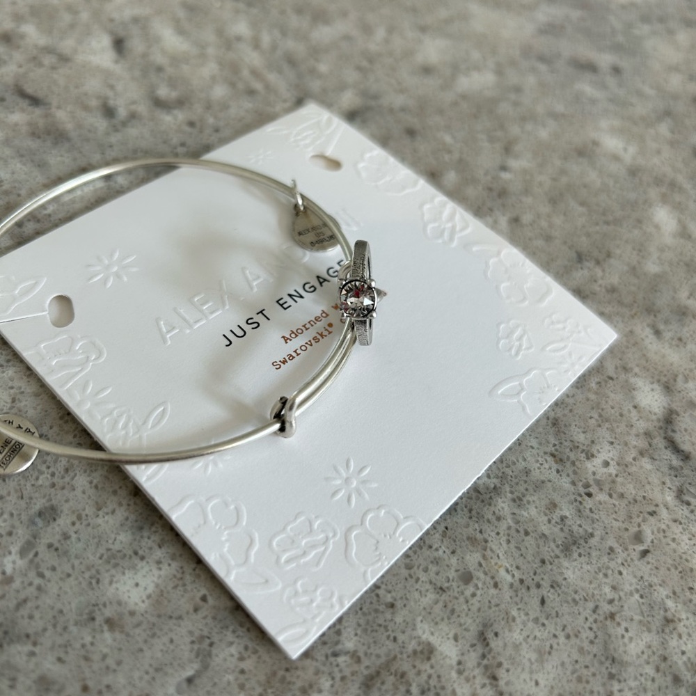 Just engaged. Alex & Ani Bracelet! - Picture 2 of 2
